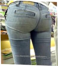 #4 Muscle arse tight jeans