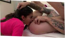 Tattooed Dude Makes Emily Willis Squirt Before A Gonzo Face Fuck And Slit Pounding Anysex Photo 854x480