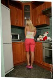 Hot Youthfull Blonde Honey Gets A Morning Dose Of Hard Boner In The Kitchen Fucked Truly Nasty 683x1024
