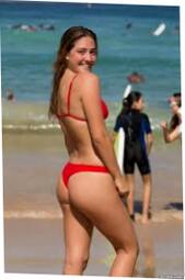 Candid Stunner Ambling In A Little String Panty Bathing suit Clittie Piercing 14 Pictures And Photos 962x1449