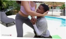 Sexy Step Mom Strangles Youthfull Black Dude Via Her Tits 1280x720