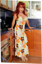 Red-haired Housewive In Stockings Have Solo Session At The Kitchen Xxxpicz 800x1200