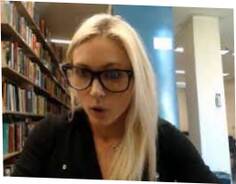 Ultra-cute Blonde School Chick Flashing In The Library Pornography 8B 840x632