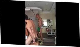 Youthful Man Strikes Off In Public Gym As Ge Works His Asshole Xphotos 1280x720