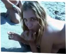 Nude Beach Gang-fuck Horny Wifey Invites Strangers To Join In And Fuck 1280x1024