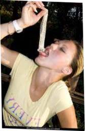 Gal Drinking Jism From Condom Cumception 523x800