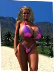 Nude Sexy Three dimensional Beach Blonde With Large Knockers Pichunter 720x960