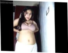 Amazing Indian Honey Pressing And Squeezing Her Big Sexy Funbags Yesvids 640x480