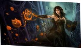 Dark Fantasy Wallpapers Witch Nymphs Occult Artwork Laptop Widescreen Female Magic Art Free Hot Nude Pornography Pic Gallery 2560x1440